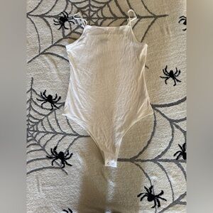 White One Piece Bodysuit